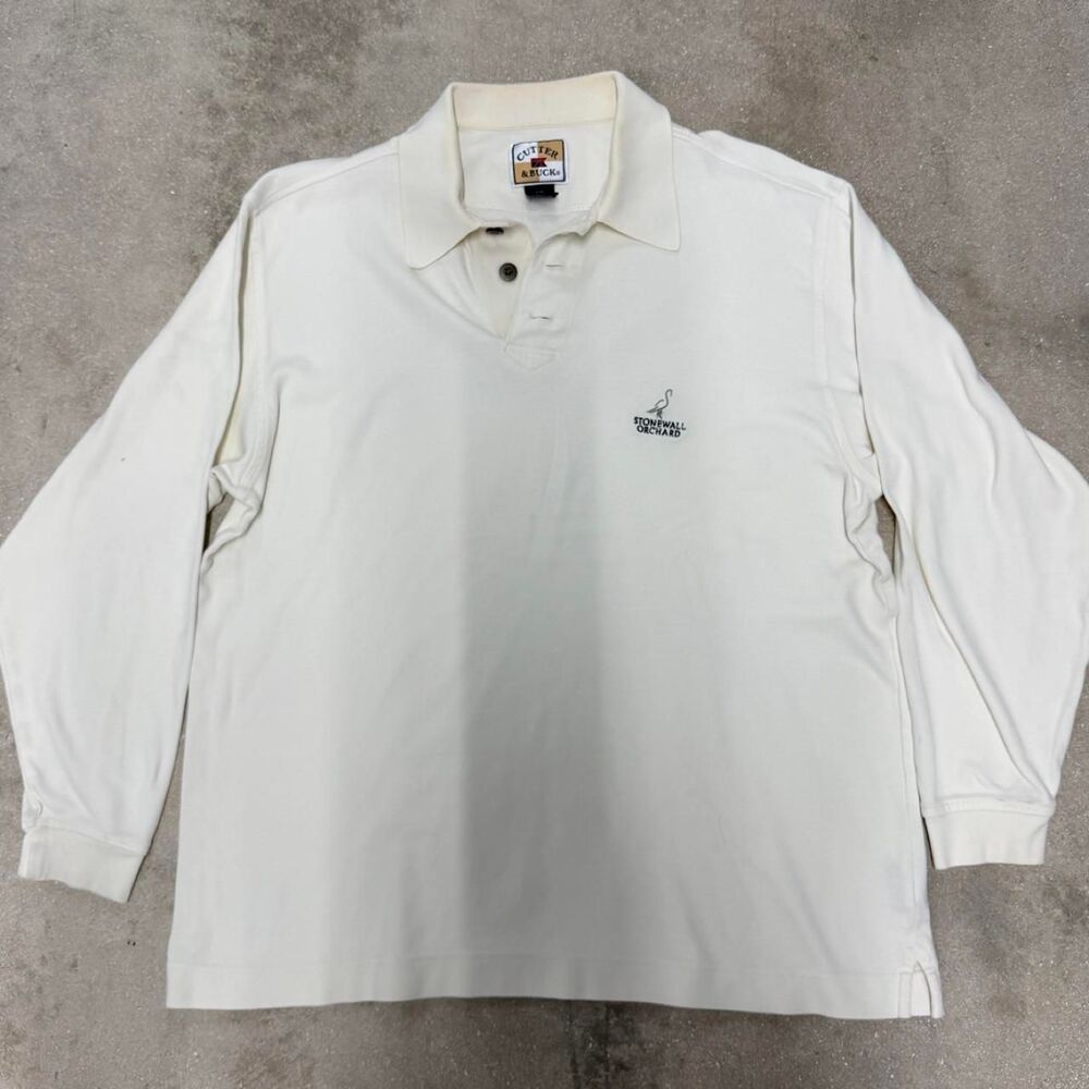 Cutter-buck Men's White Polo-shirts